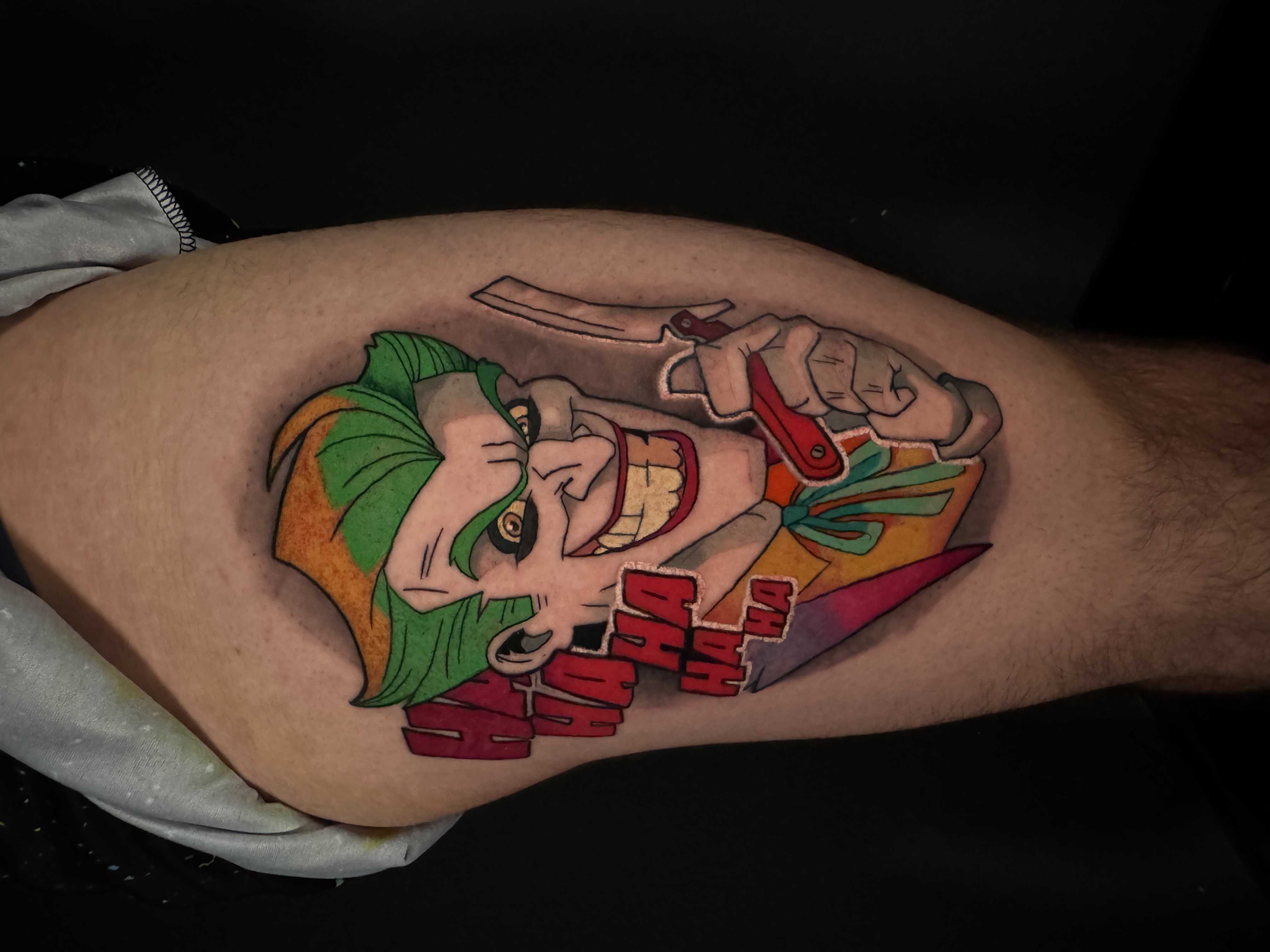 Upper arm / outer bicep
