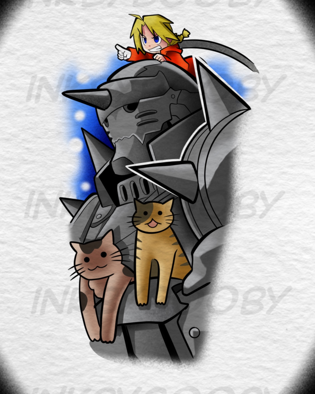 Alphonse Armor Tattoo