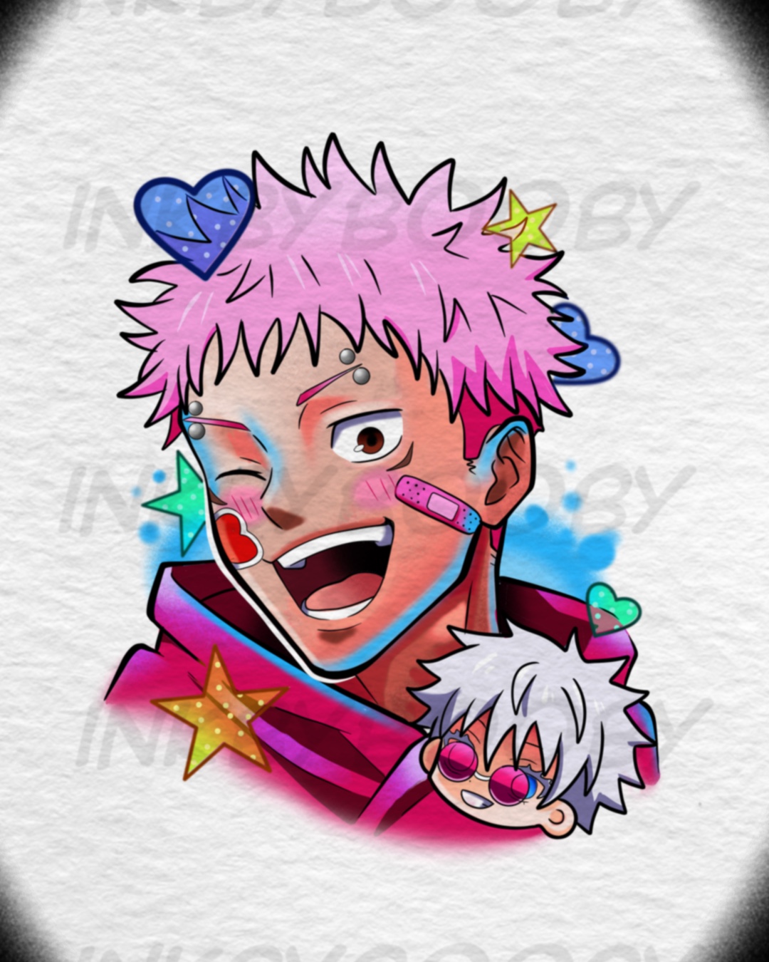 Chibi Gojo Tattoo