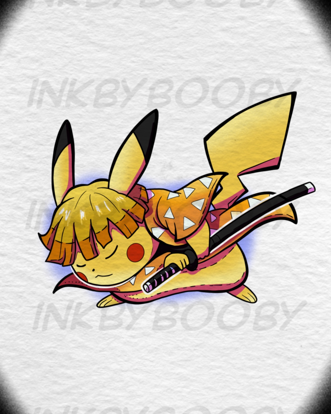 Anime Crossover Tattoo