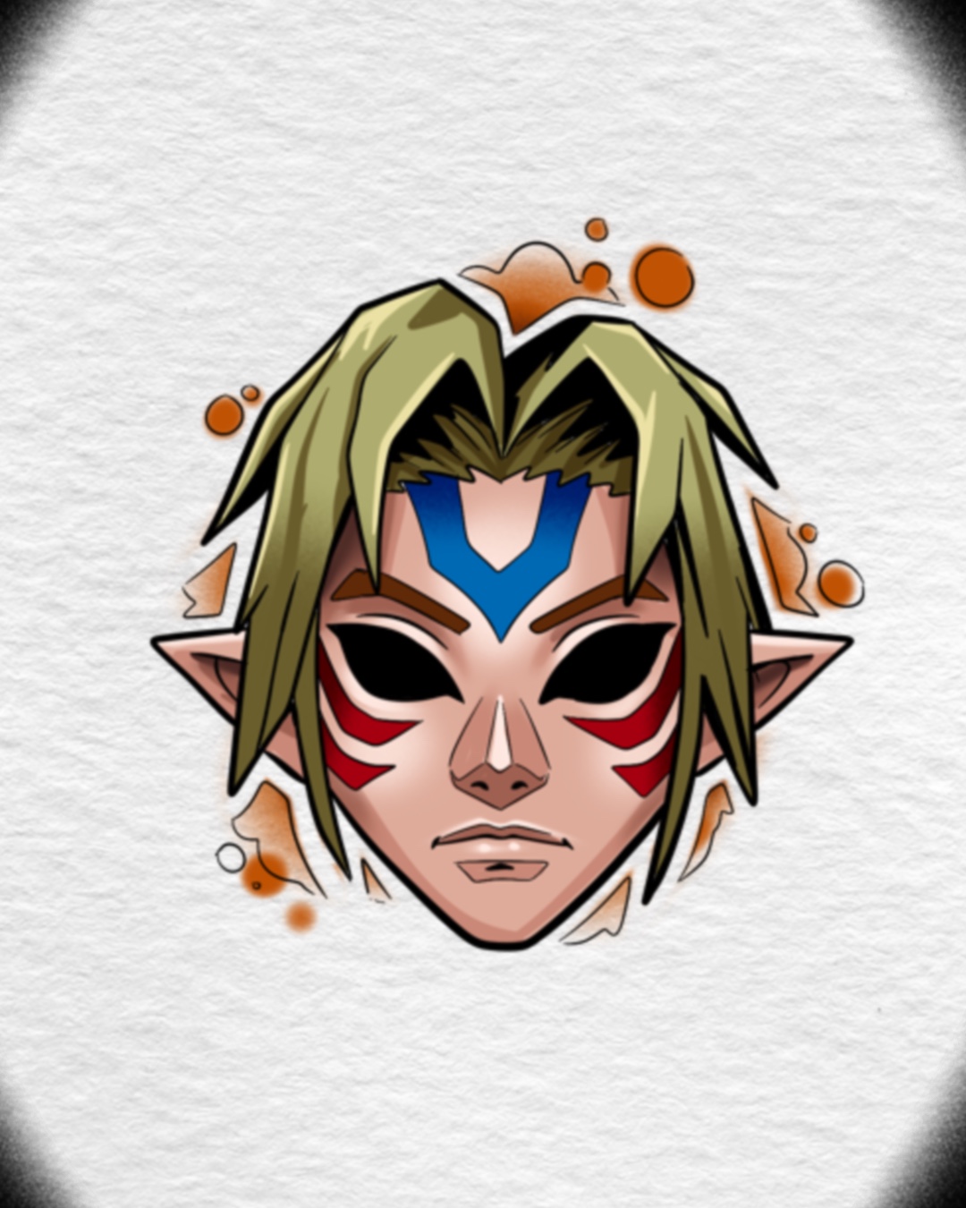 The Legend of Zelda: Ocarina of Time – Fierce Deity Link Tattoo