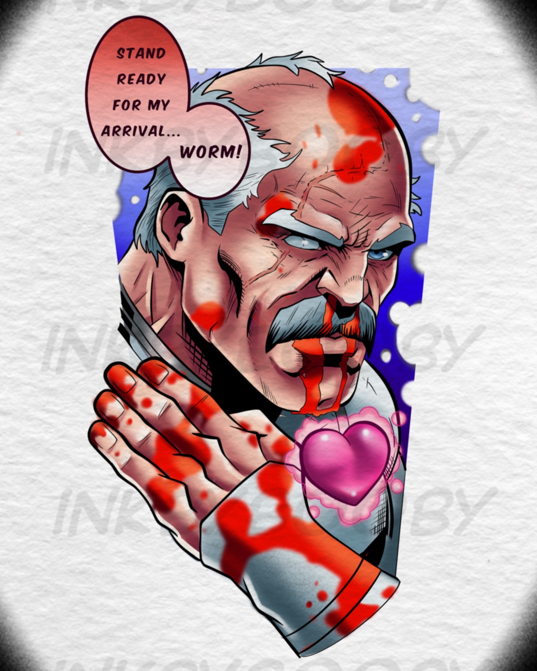 Comic Character Tattoo