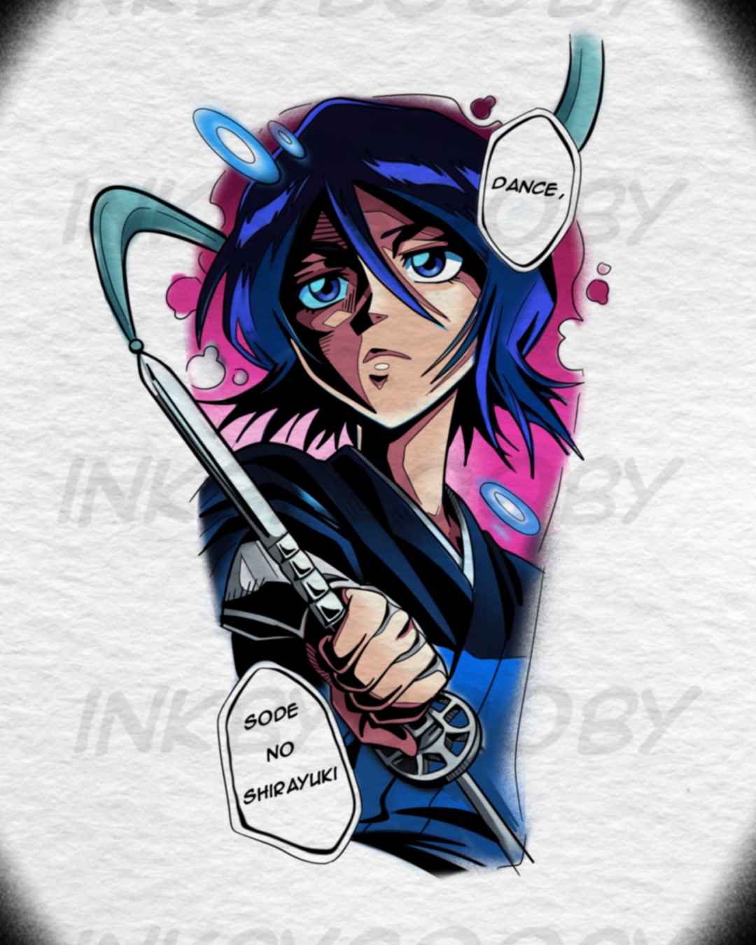 Anime Character Tattoo