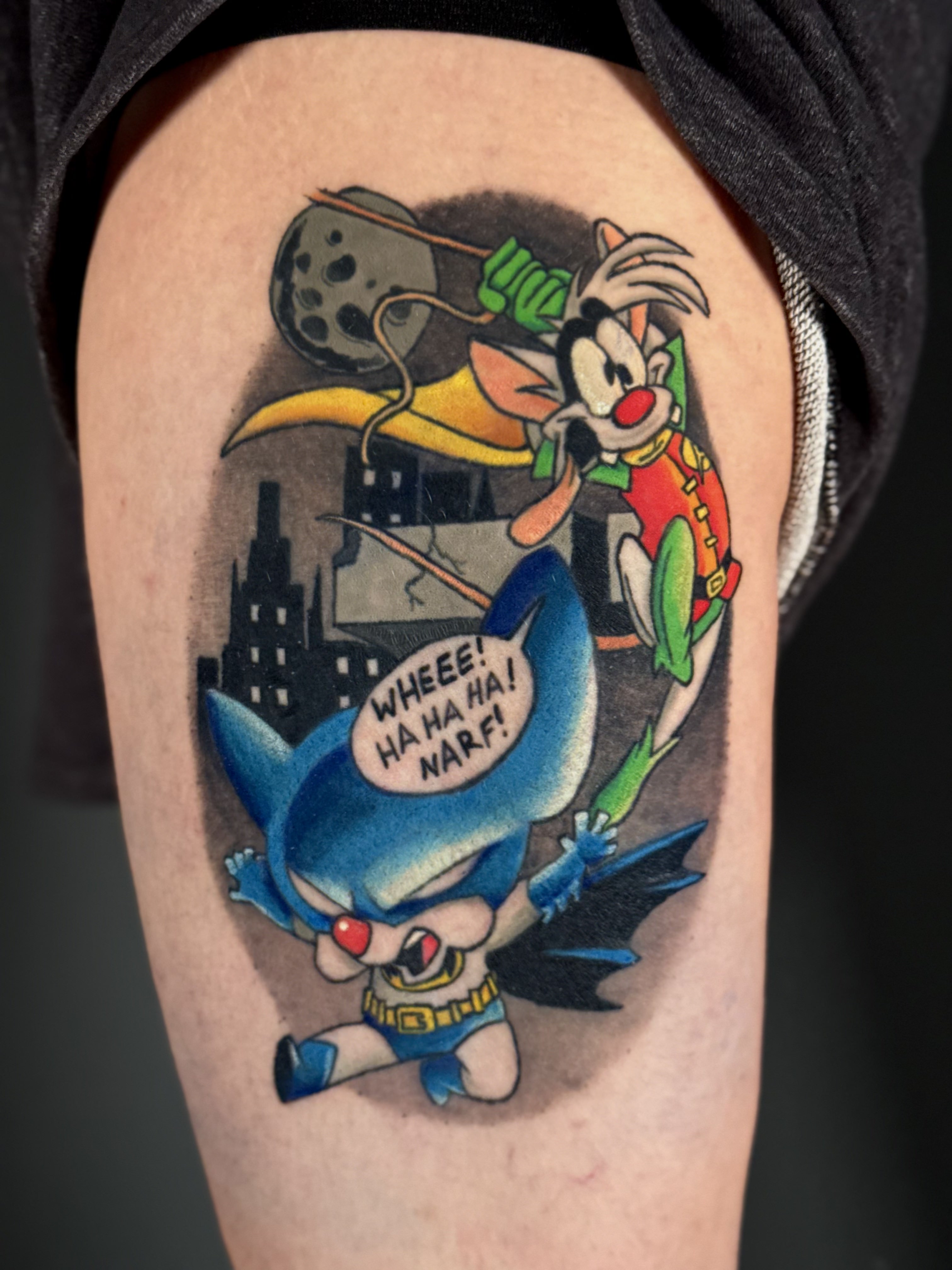90'S Cartoon Tattoo